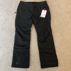 Pwdr Room Black Ski / Snowboard Pants
